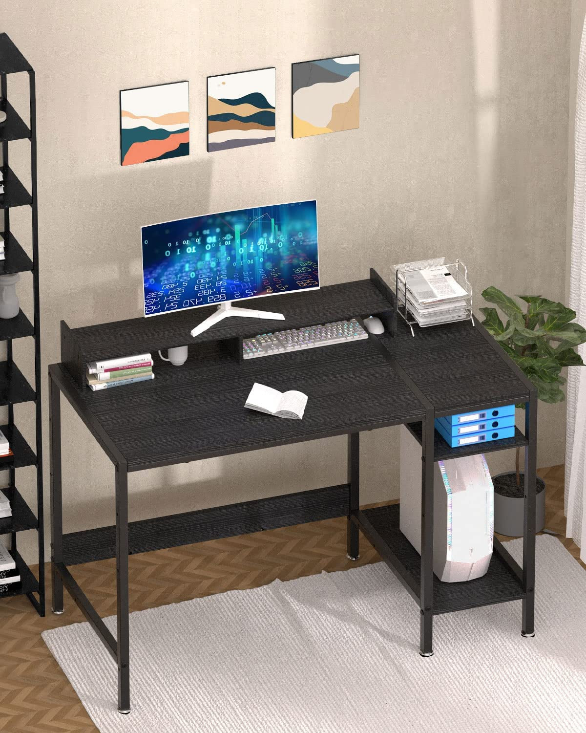 Gaming Desk with Under Storage