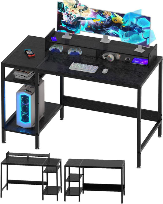 Gaming Desk with Under Storage