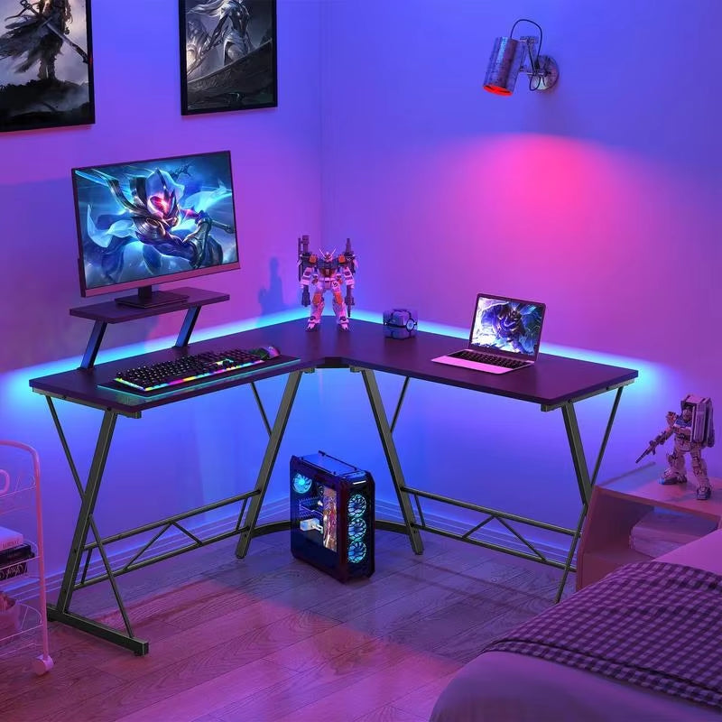 Standard L-Shaped Gaming Desk 